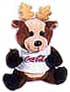 Spring Heritage 1998 Reindeer in t-shirt No. 133 Coca-Cola Bean Bag