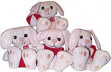 Australian Bunnies Set of 4 Coca-Cola Bean Bags 2002 Salt Lake Olympics Coca Cola Bottles