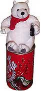 Austria McDonalds Bear Can 2000 Coca-Cola Bean Bag Charity/Fund-Raising Coca Cola Bottles
