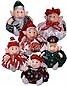 2001 Elf (Mass) Set Coca-Cola Bean Bags Coca Cola Bean Bag Mass 2001-02