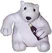 English Burger King Bear 1999 Coca-Cola Bean Bag Sports - World Cup Soccer Coca Cola Bottles