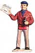 Coca-Cola Town Square Extra Extra Newsman
