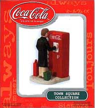 Coca-Cola Town Square Shoppers at Vending Machine PEPSI COLLECTIBLES