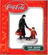 Coca-Cola Town Square Mom, Kid and Dog Coca Cola Town Square 2000 Accessories