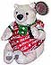 1999 GCC Polar Bear in Red Romper No. 267 Coca-Cola Bean Bag