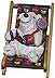 1998 POG Bear in Green Checked Vest No. 165 Coca-Cola Bean Bag