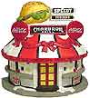 Coca-Cola Town Square Speedy Burger 1998 (White Box)