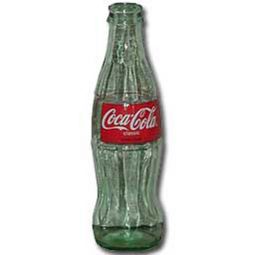 Empty Coca-Cola Bottle 8 ounce