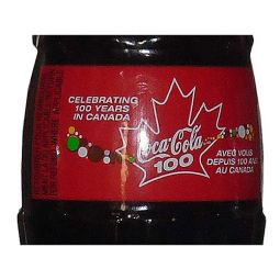 Canada Coca-Cola Bottling Company 100th Anniversary Bottle 2006