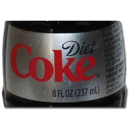 Diet Coke Silver Label Bottle (West Coast Edition) 2014