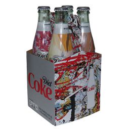 It's Mine Diet Coke Glass 12 oz Bottles 2016 Set of 4 in Case Set 20