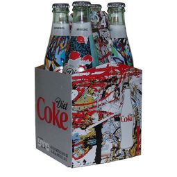 It's Mine Diet Coke Glass 12 oz Bottles 2016 Set of 4 in Case Set 22
