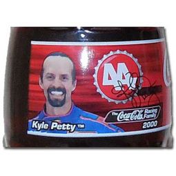 Kyle Petty 44 2000 NASCAR Coca-Cola Racing Family Bottle