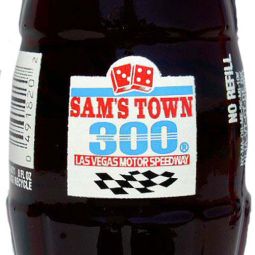 Sams Town 300 Las Vegas NASCAR Race 2008 Coca-Cola Bottle