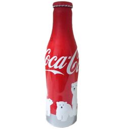 Singapore Aluminum Coca-Cola Bottle - Polar Bears