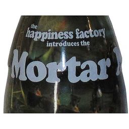 Happiness Factory Mortar Wrapped Coca-Cola Bottle 2007