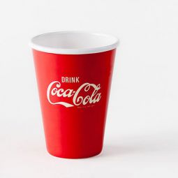 Coca-Cola Nostalgic Logo Melamine Cups Set of 4