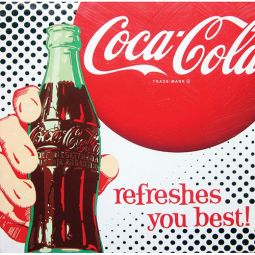 Coca-Cola Canvas Wall Art Refreshes You Best