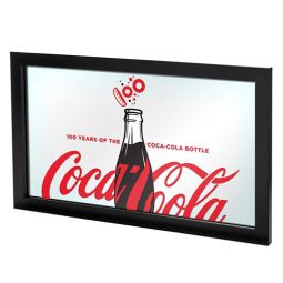 100th Anniversary of the Coca-Cola Bottle Framed Mirror