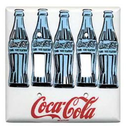 Andy Warhol Three Coke Bottles Switch Plate Double