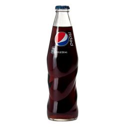 Mexican Glass Pepsi Bottle 355 ml