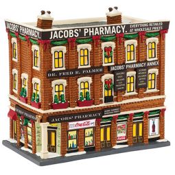 Dept 56 Christmas in the City Coca-Cola Jacob's Pharmacy