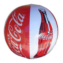 Coca-Cola Blow Up Beach Ball 14 inches