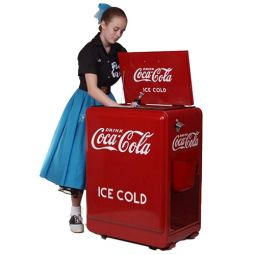 Refrigerated Coca-Cola Cooler Chest