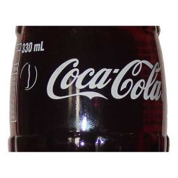 Australia Red Plastic Cap Coca-Cola Bottle 330 ml