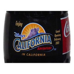 Disney California Adventure 2001 Coca-Cola Bottle