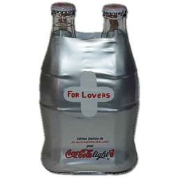 France JC de Castelbajac Wrapped Diet Coke For Lovers Bottles 2001