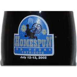 Homespun Festival GA 25 Years 2002 Coca-Cola Bottle