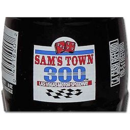 Sams Town 300 Las Vegas NASCAR Race 2002 Coca-Cola Bottle