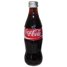 Singapore Glass Coca-Cola Bottles 250 ml with Metal Screw Cap
