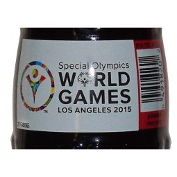 Special Olympics World Games Los Angeles Coca-Cola Bottle 2015