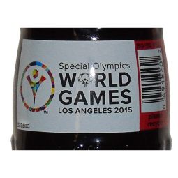 Special Olympics World Games Los Angeles Coca-Cola Bottle 2015