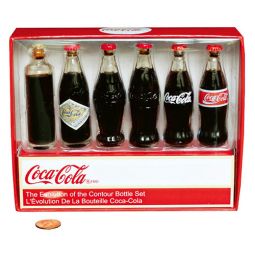 Mini Evolution of the Coca Cola Bottle History Gift Box