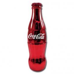 Coca-Cola Red Glazed Glass Bottle with Box