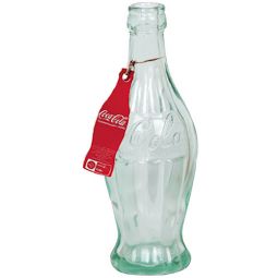 1915 Glass Coca-Cola Root Bottle Replica with Tag