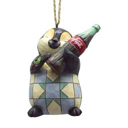 Jim Shore Coca-Cola Penguin with Coke Bottle Ornament 2017