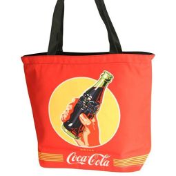 Hand with Bottle Large Coca-Cola Tote