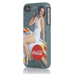 Coca-Cola iPhone 4-4S Mobile Case - Bathing Beauty White Suit