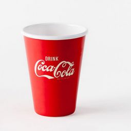 Coca-Cola Nostalgic Logo Melamine Cups Set of 4