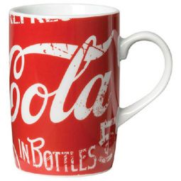 Red Classic Coke Ceramic Mug Delicious and Refreshing