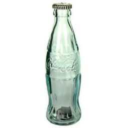 Mini Coca-Cola Glass Bottles Salt and Pepper Shaker Pair