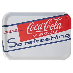 Red White and Coke Serving Tray (Melamine)