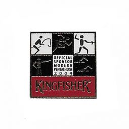 Greece Athens 2004 Olympic Games Kingfisher Sponsor Pentathlon Pin