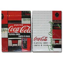 Coca-Cola Playing Cards Vending Machine (2 Decks)