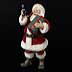 Kurt Adler Fabriche Coca-Cola Santa with Gift Figurine