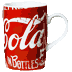 Red Classic Coke Ceramic Mug Delicious and Refreshing